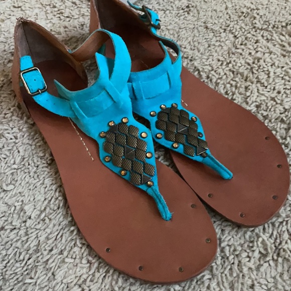 Large High-Low Blu Pepper Tank Dress - Picture 8 of 9